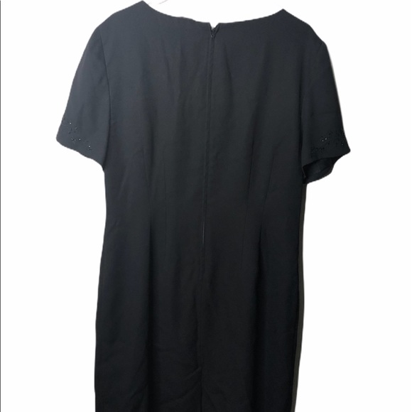 SAG HARBOR VINTAGE BLACK DRESS - Picture 2 of 6